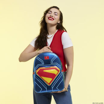 Superman Light Up Glow Full-Size Backpack, Image 2